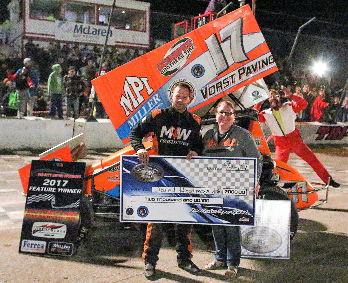 HORSTMAN TRACKS DOWN DOBIE FOR 11TH WIN