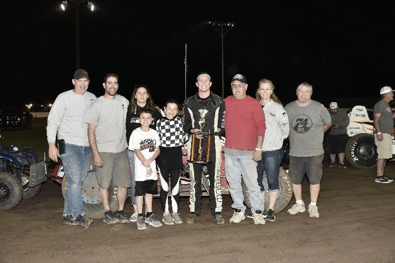 Colton Hardy Charges To San Tan Ford ASCS Desert Victory At Canyon Speedway Park