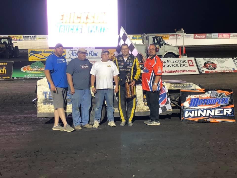 Slawson, Speckman, Probst, Looft and Miller Win During Bank Midwest Night at Jackson Motorplex