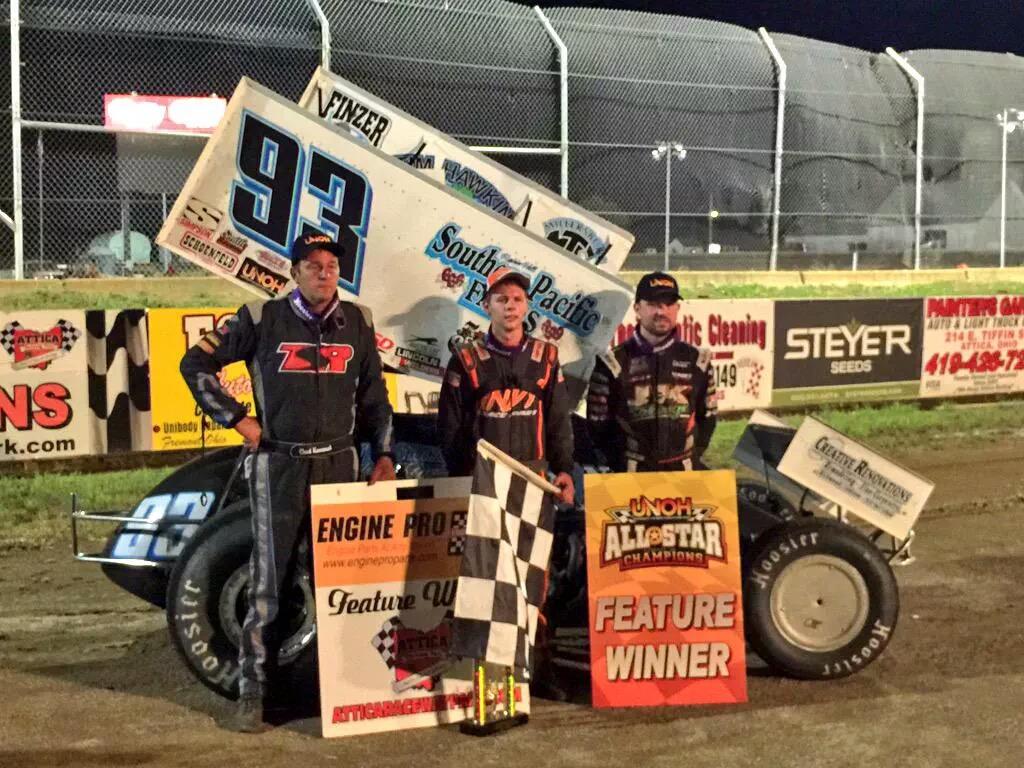 Sheldon Haudenschild Wins "Attica Ambush" Finale