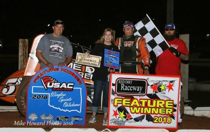 SMITH WINS “MOTHERS DAY” OKLAHOMA SPRINT