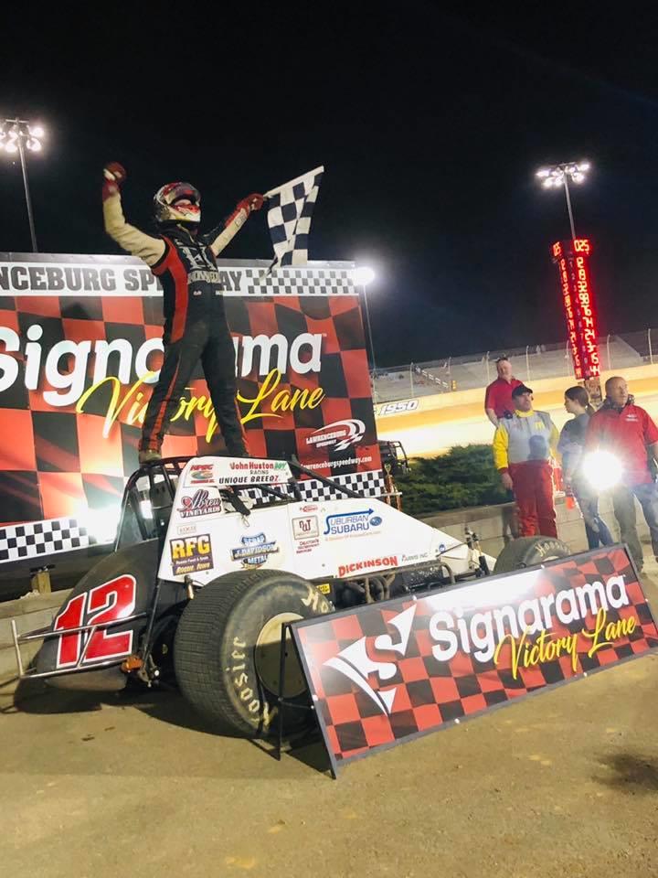 Ballou Powers to First Win of Season at ‘The Burg’