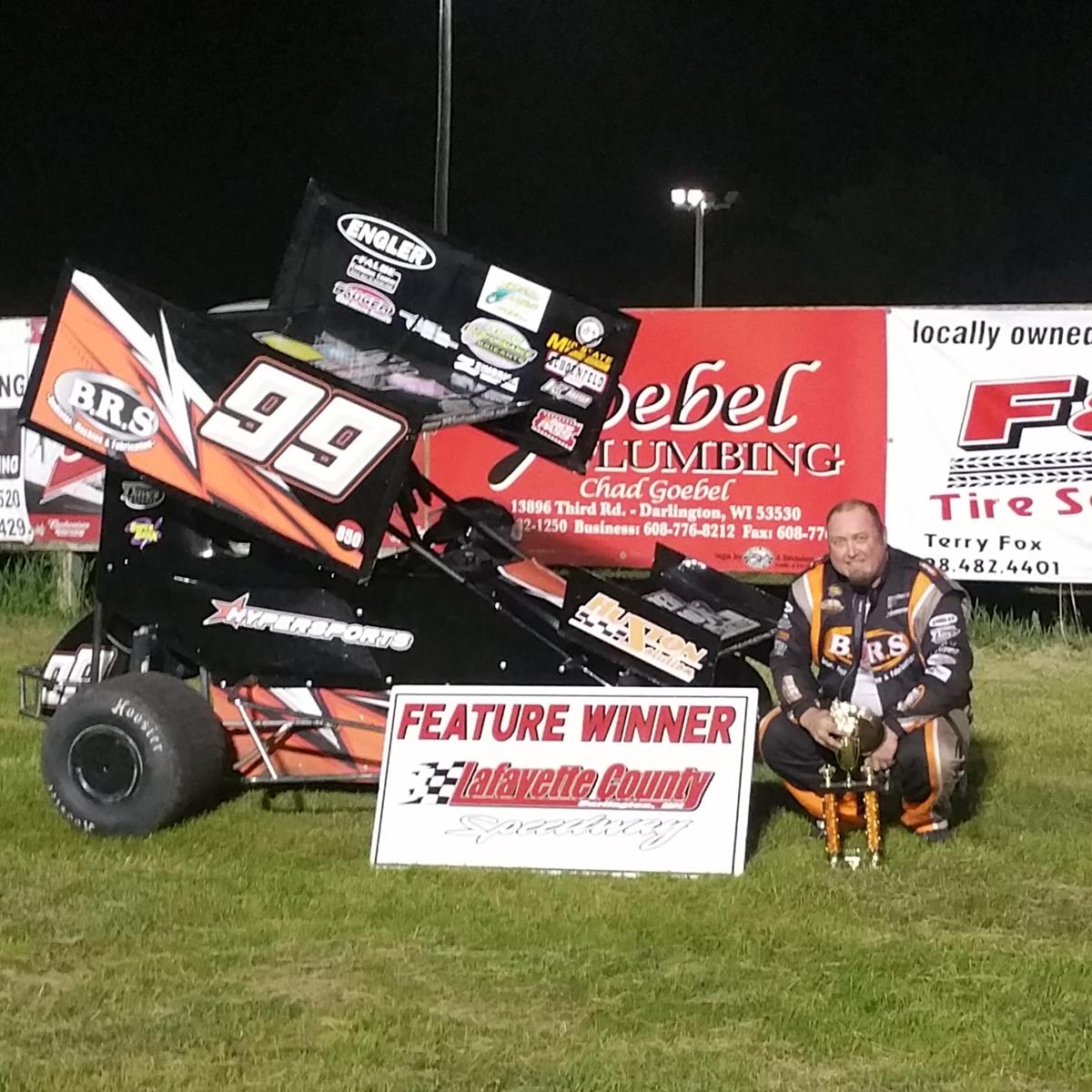 Bogar Wins at Darlington