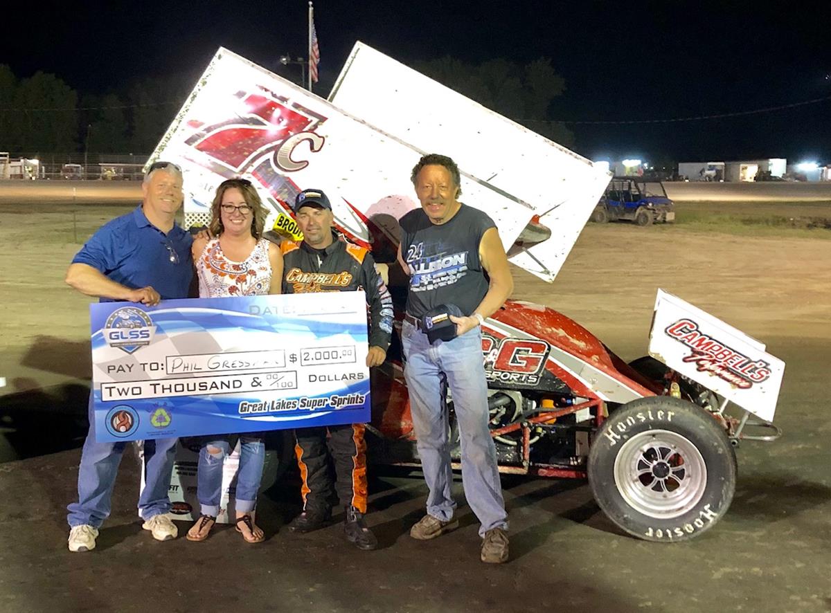 GRESSMAN DOUBLES UP IN THRILLER