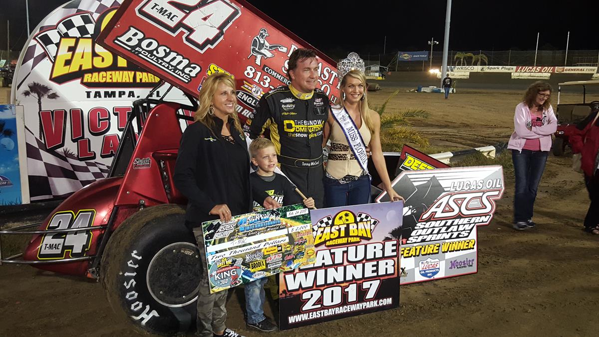 Terry McCarl Stands Tall On Night 2 of the King of the 360’s with the ASCS Southern Outlaw Sprints