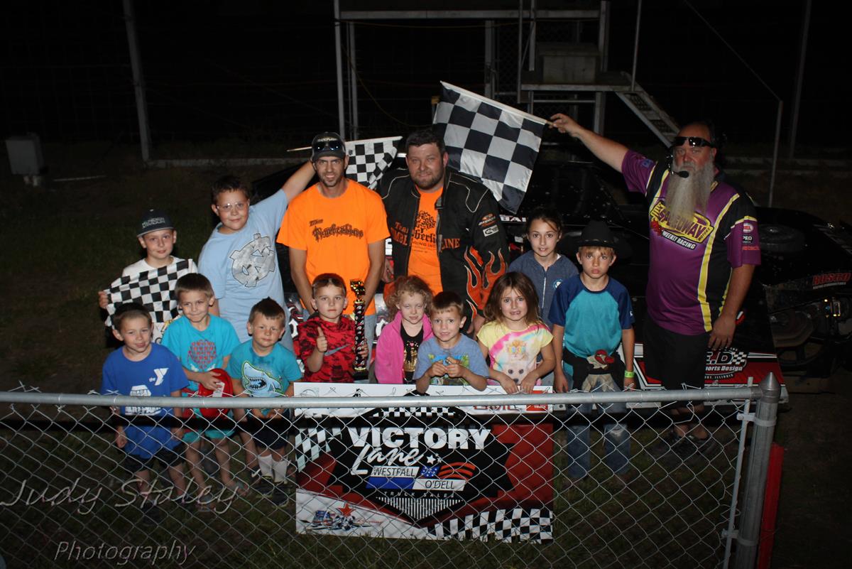 Shayne Bailey and CJ Turner Shine during the Bud Shootout at US 36 Raceway