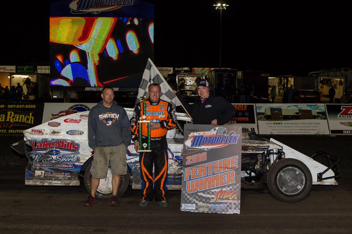 Shryock, Luinenburg and Coopman Double Up at Jackson Motorplex with Krug and Larson Scoring First Wins