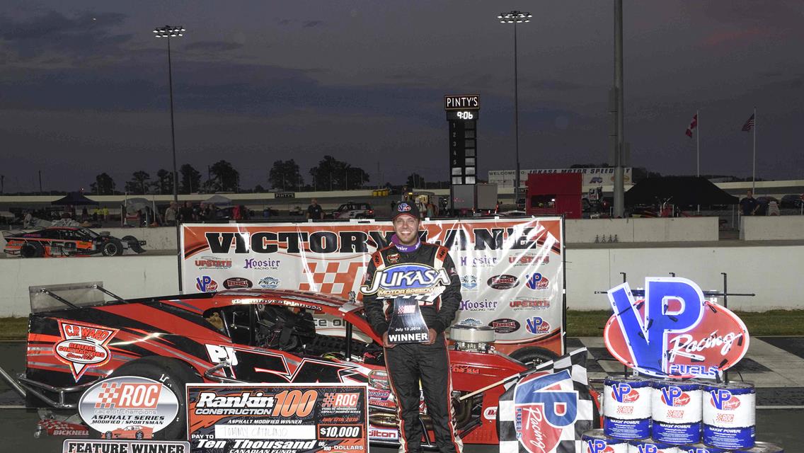 TOMMY CATALANO TAKES HOME FIRST RACE OF CHAMPIONS ASPHALT MODIFIED SERIES WIN AT JUKASA