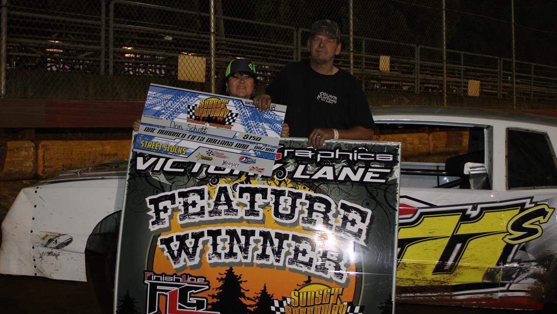 Donald Schott Wins SSP Street Stock Feature