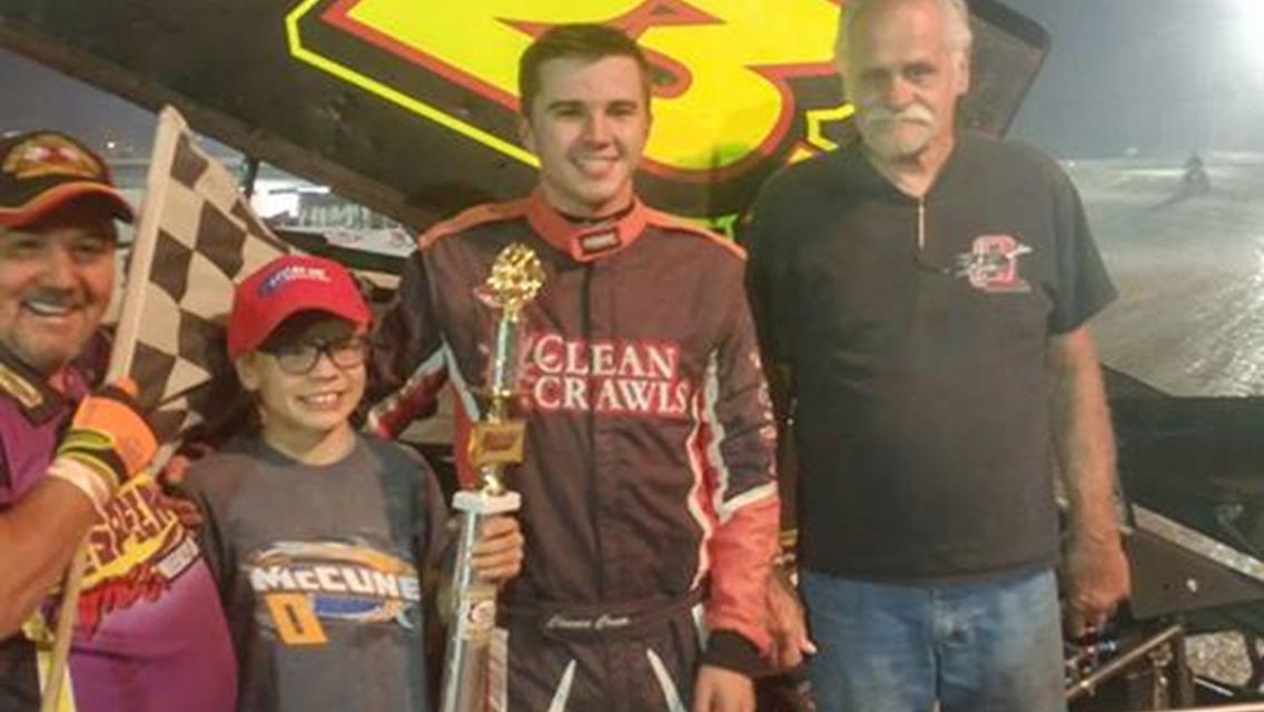 Chance Crum Wins Night 2 of the Montana Roundup at Electric City Speedway