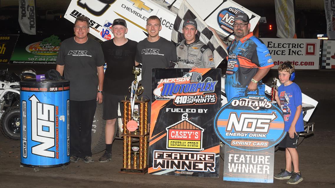 Macedo and Johnson Power to AGCO Jackson Nationals Victories on Night 2 at Jackson Motorplex