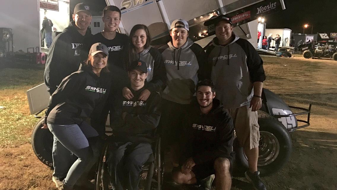 Kevin Swindell Starts New Sprint Car Team With Back-to-Back Top Fives