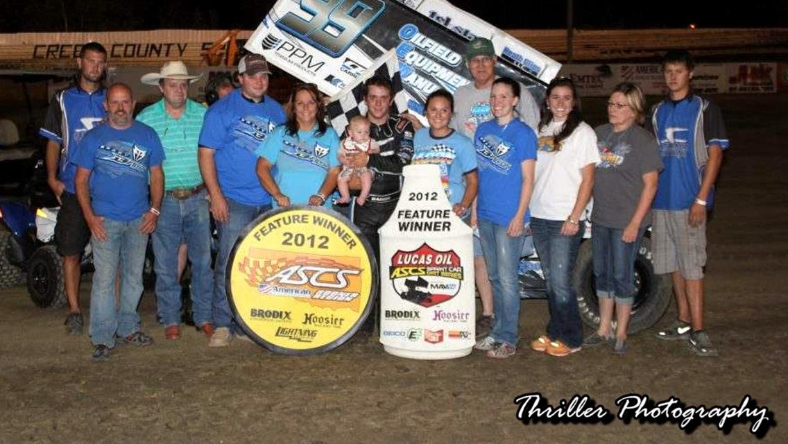 Bacon Thrills Hometown Crowd with Creek County Win