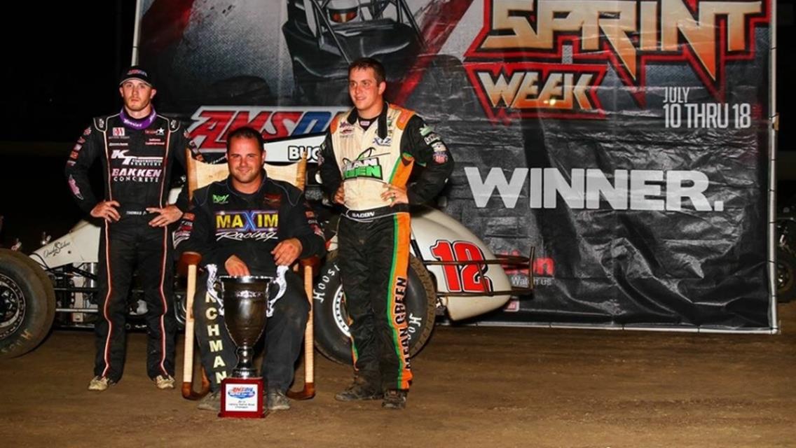 Short Ends Drought with Haubstadt Score; Ballou Wins &quot;Sprint Week&quot; Title