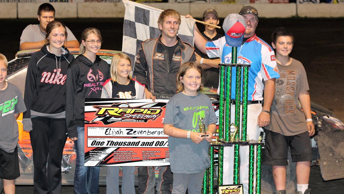 Zevenbergen Takes The Big Check Home