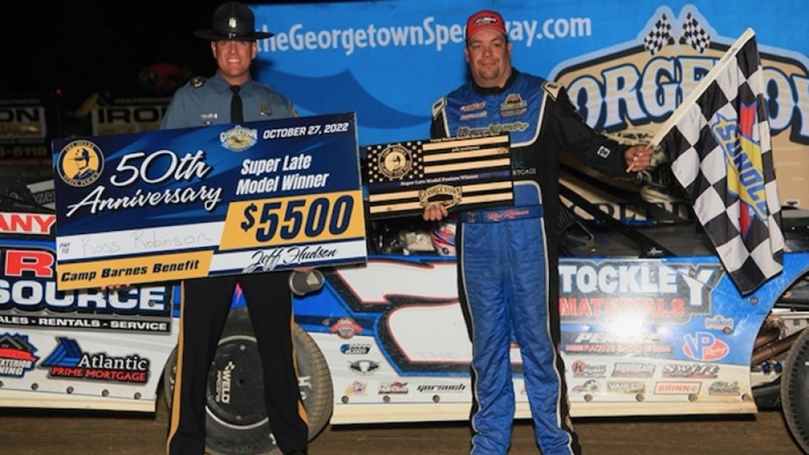 Georgetown Speedway (Georgetown, DE) – Camp Barnes Benefit – October 27th, 2022. (Rick Neff photo)