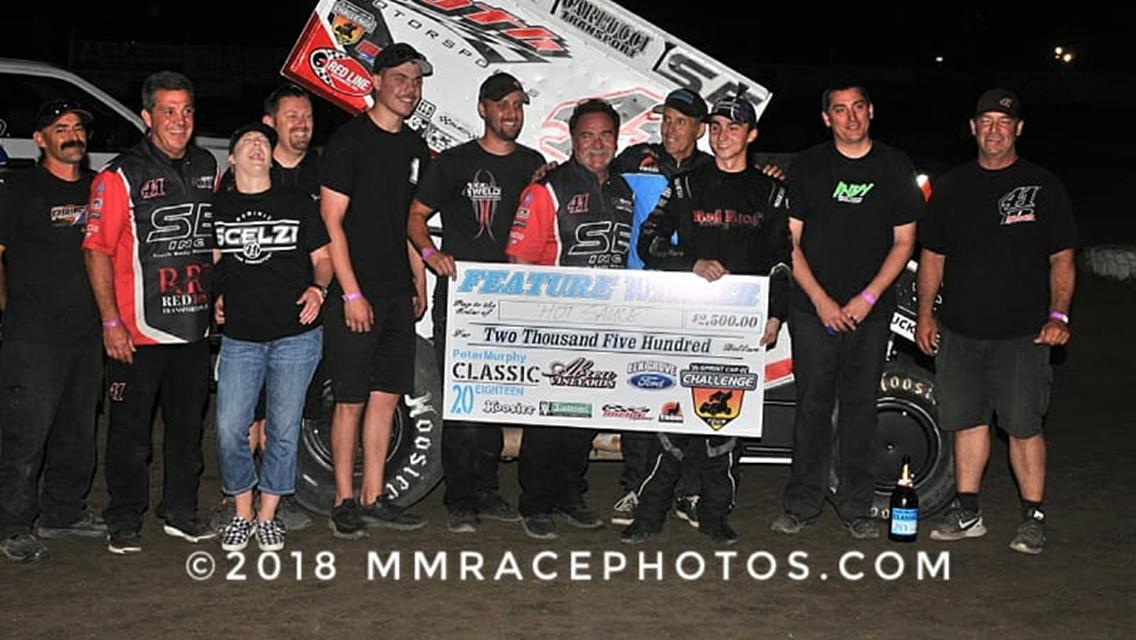 Giovanni Scelzi Wins Opening Night of Peter Murphy Classic at Thunderbowl