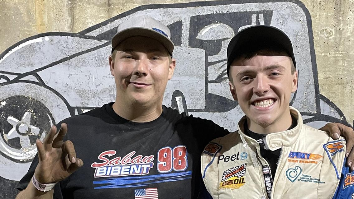 Podium at Lawrenceburg