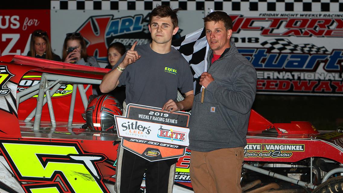 Pierce Storms to MLRA Win at Stuart Speedway