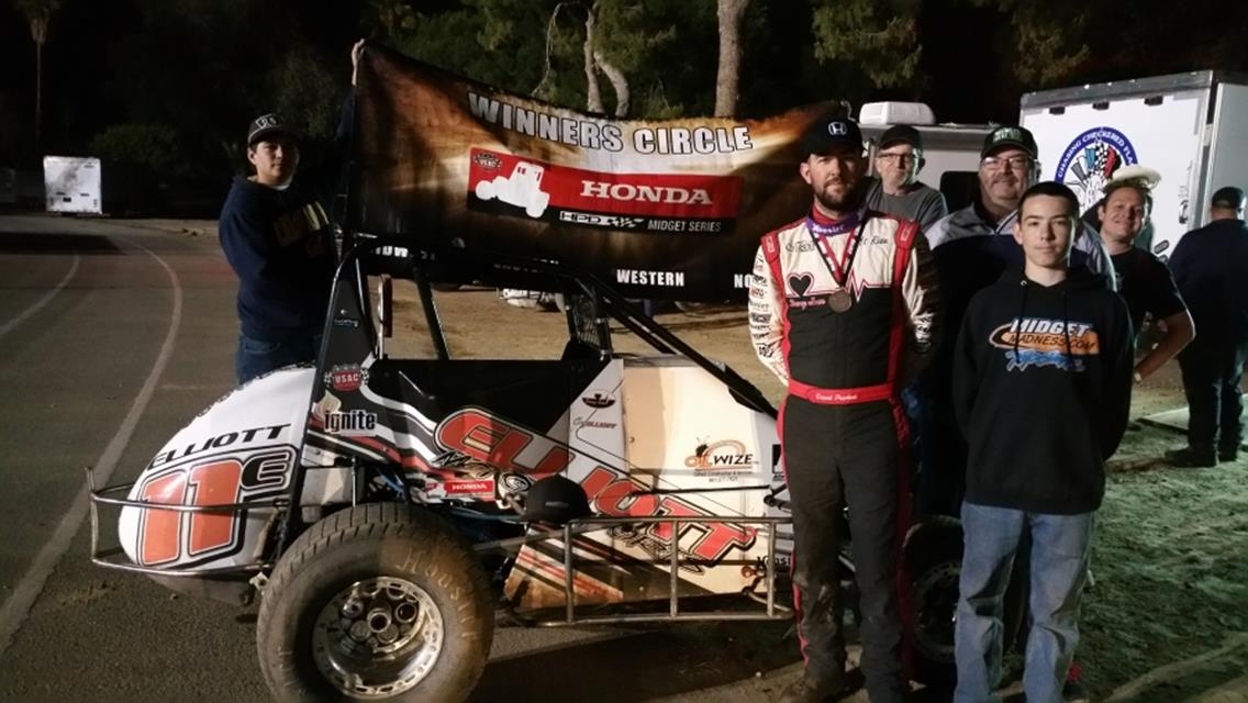 Prickett Wins 25-Lap HPD Feature at Visalia
