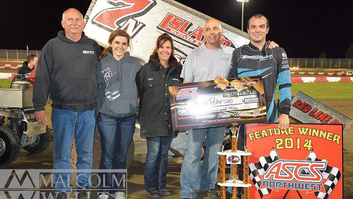 Jared Peterson Captures A Wild ASCS-Northwest Win At Willamette