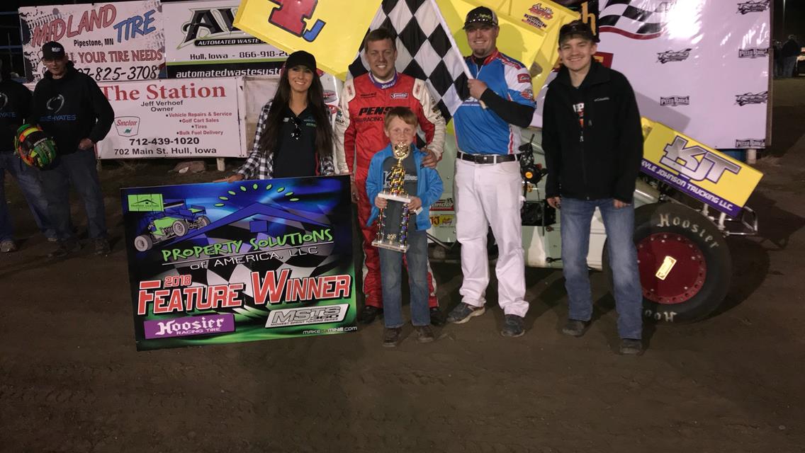 Lee Grosz tops MSTS action at Rapid Speedway