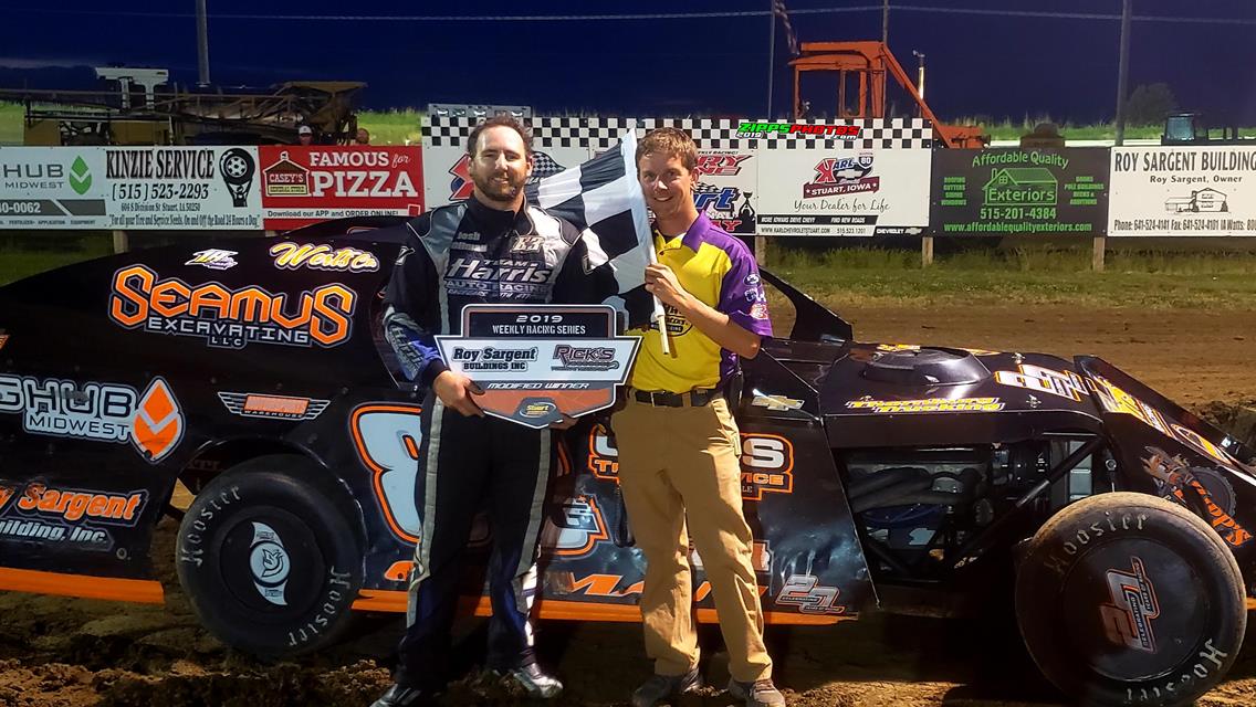 Daniels Takes Stock Car Thriller