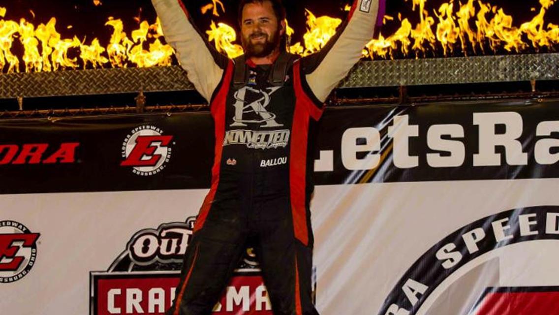 Ballou finds Eldora victory lane after long layoff