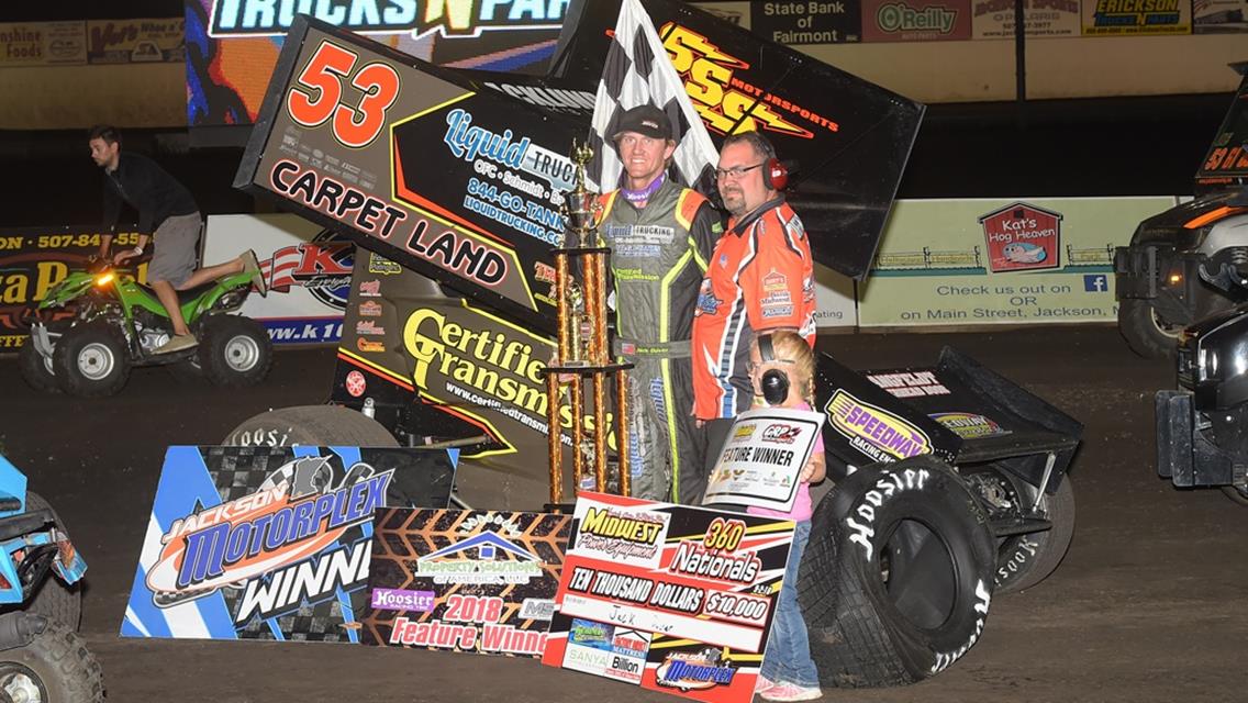 Dover Captures Two Wins During 360 Nationals at Jackson Motorplex