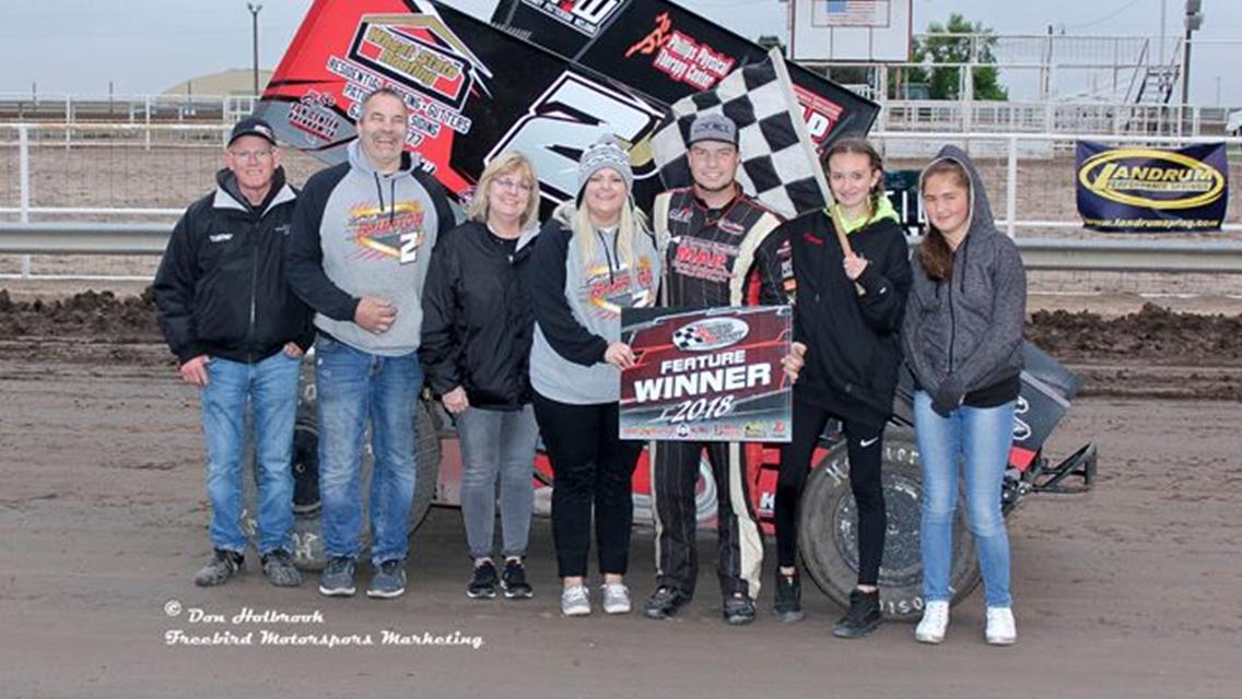 Blurton Captures First Victory of Season at Phillips County Raceway