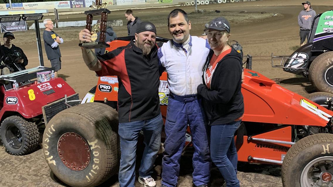 Lance Hallmark Wins Wingless Main And Brian Cronk Dominates Wallbanger Cup; Trent Carter 2019 Herz Precision Parts Wingless Nationals Champion
