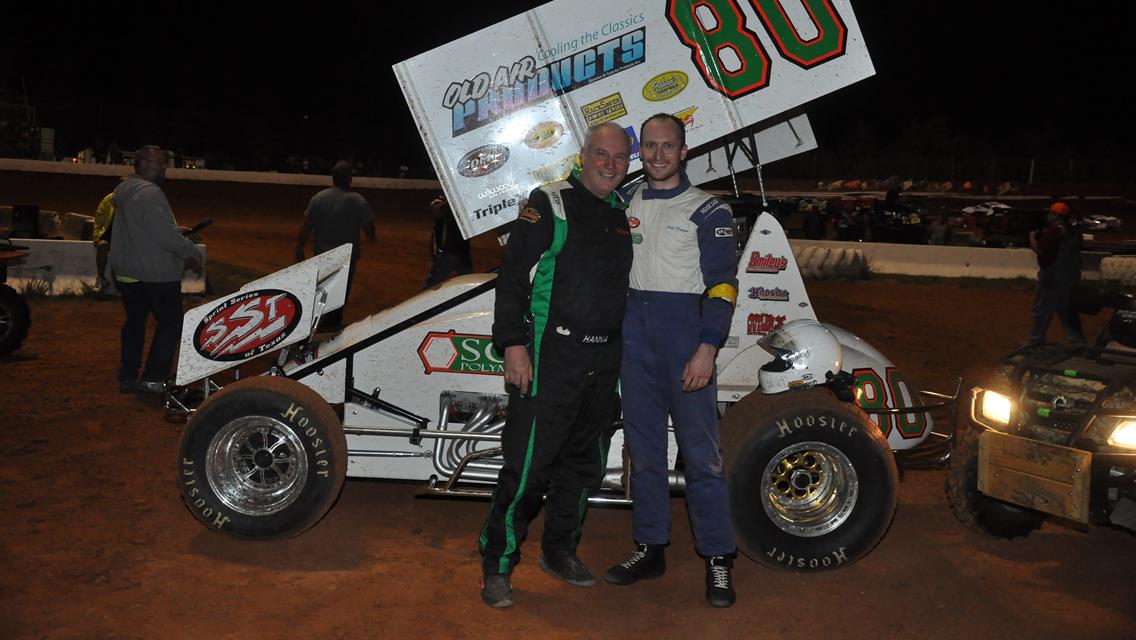 Both Hannas Finish Top 5 at Gator Motorplex