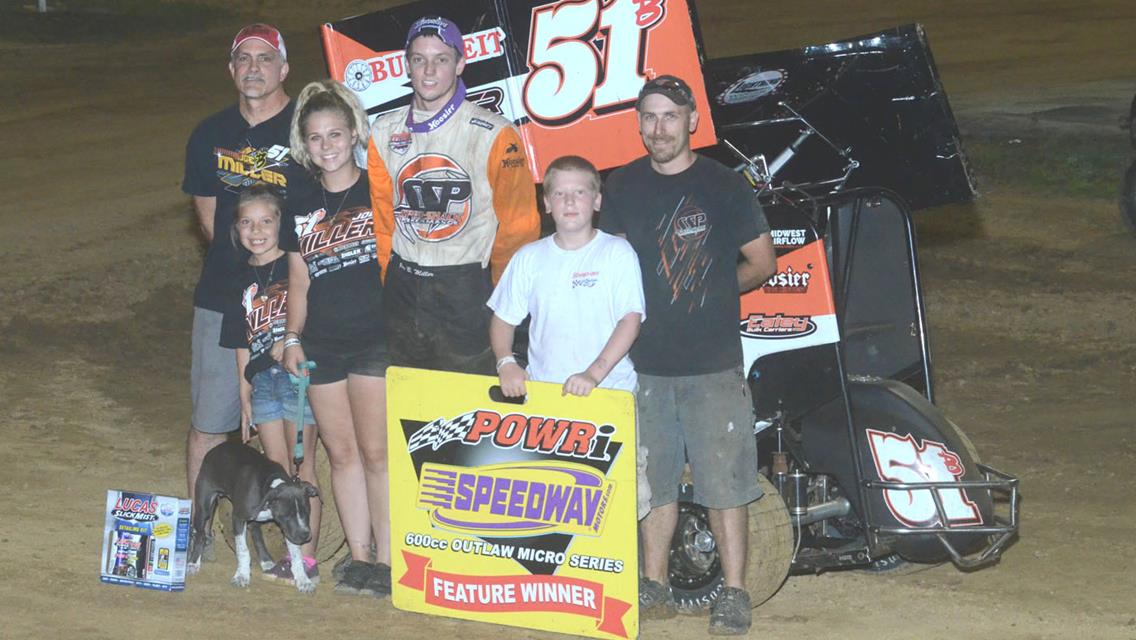 Joe B. Miller Takes 24th Career Victory, Doubles Down at SIR