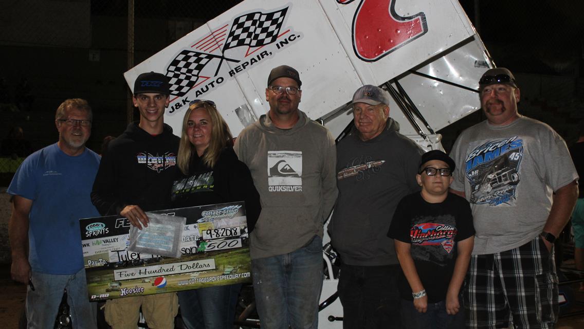 Thompson, Luckman, R. Bloom, Osborne, And Robustelli Back To School Night Winners At CGS