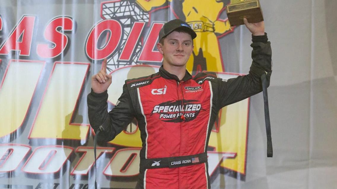 Craig Ronk Leads Entire Outlaw Feature At The Tulsa Shootout