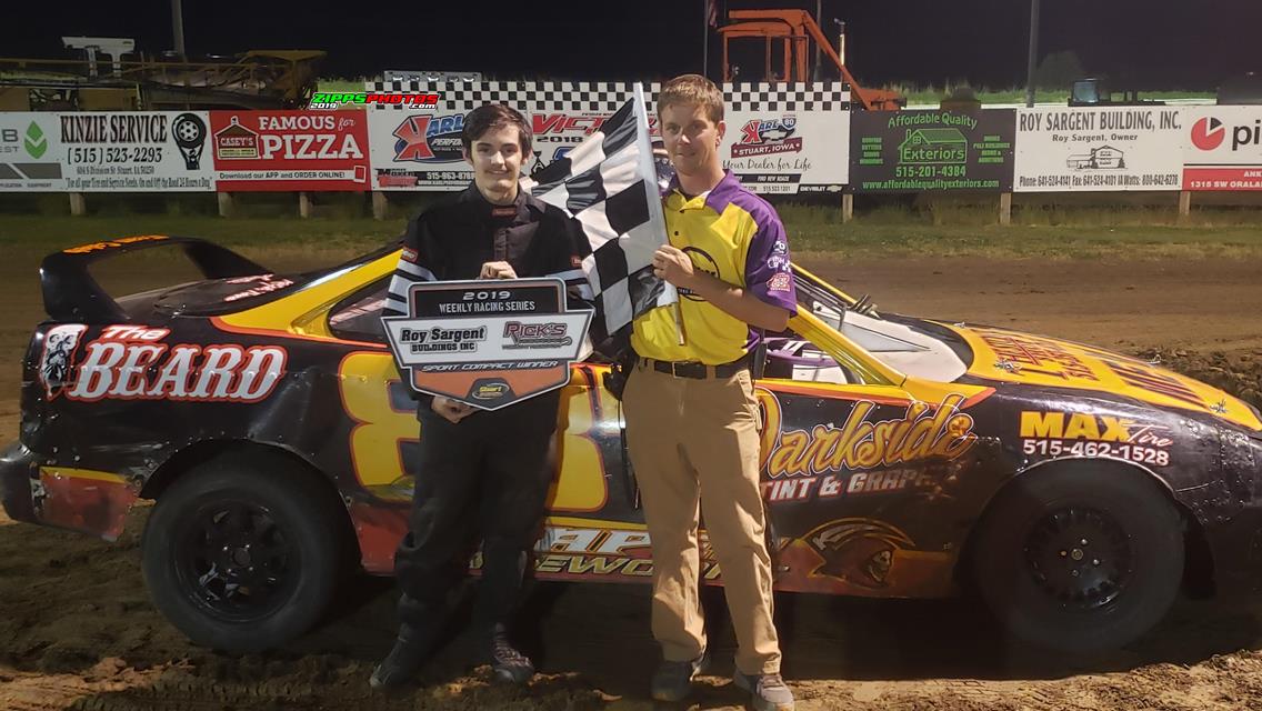 Daniels Takes Stock Car Thriller