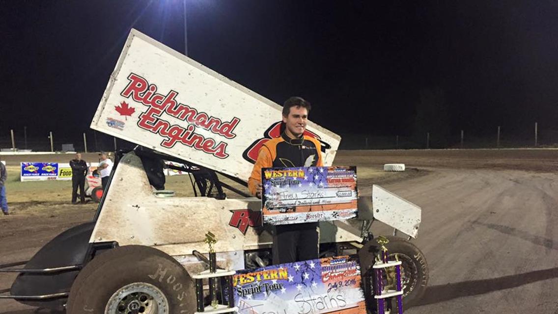 Starks Claims Western Sprint Tour Speedweek Finale to Garner Championship