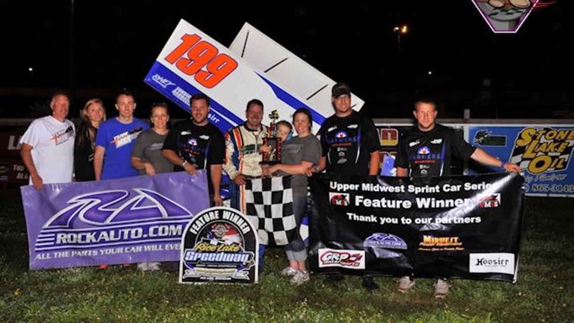 Ryan Bowers Completes UMSS Weekend Sweep at Rice Lake