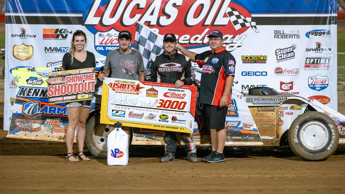 Sanders captures 10th annual USMTS Slick Mist Show-Me Shootout at Lucas Oil Speedway