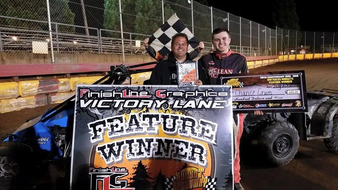 Crum, Youngren, Ferrell, And Taylor Collect Open Wheel Frenzy Wins At SSP