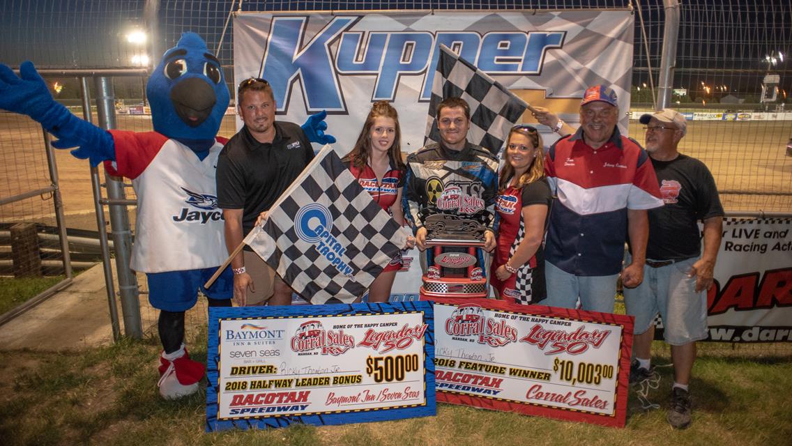 Thornton Jr Drives Away $10,003 Richer