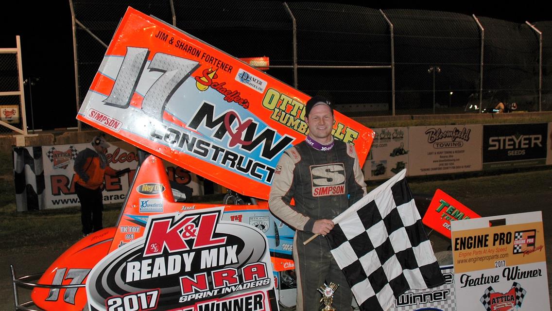 Horstman dominated return of 360 sprints to Attica