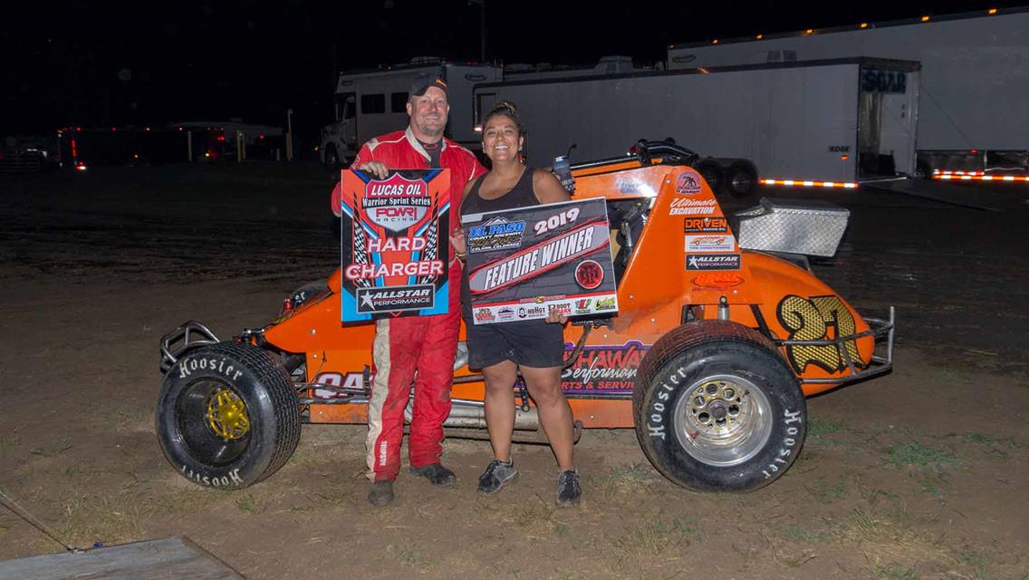 HATHAWAY TAMES WARRIOR SPRINTS AT EL PASO
