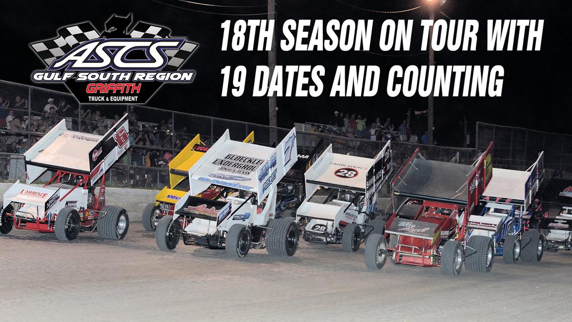 ASCS Gulf South Region Set For 18th Season In 2019