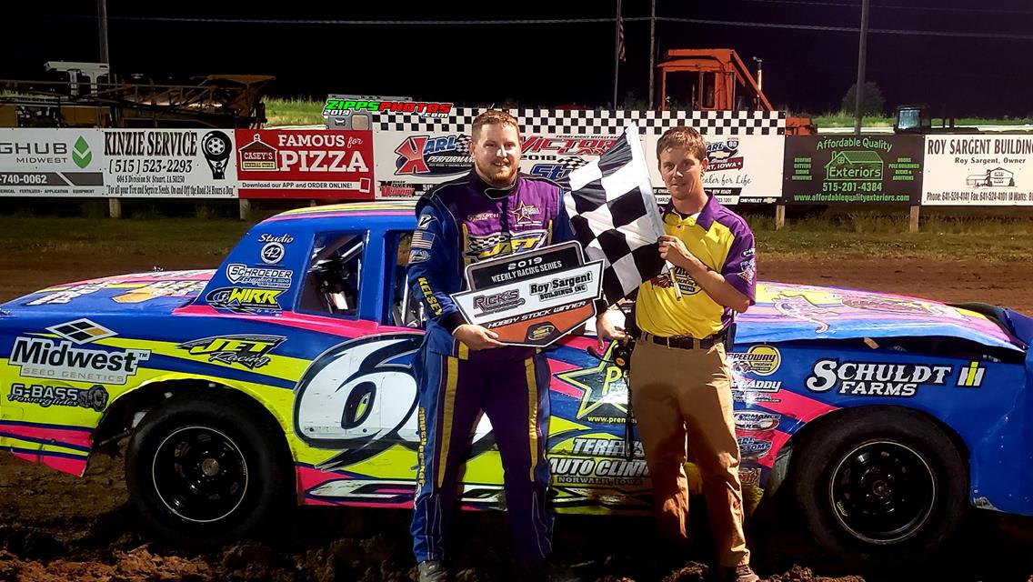 Daniels Takes Stock Car Thriller