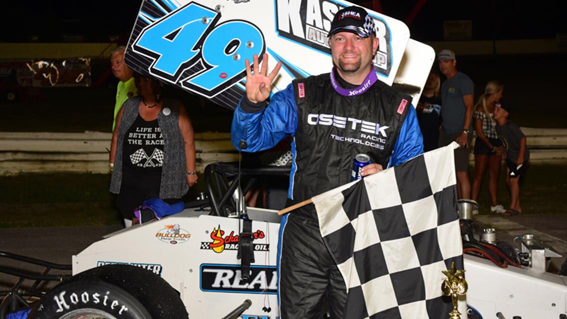 DAVE SHULLICK JR. TAKES HY-MILER 100, HIS FOURTH AND FIRST FOR ACME RACING