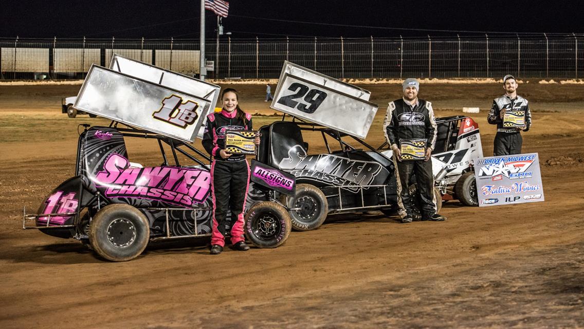 Flud, Sawyer and Bryson Return to Driven Midwest NOW600 Victory Lane to Kick Off Red River Roundup