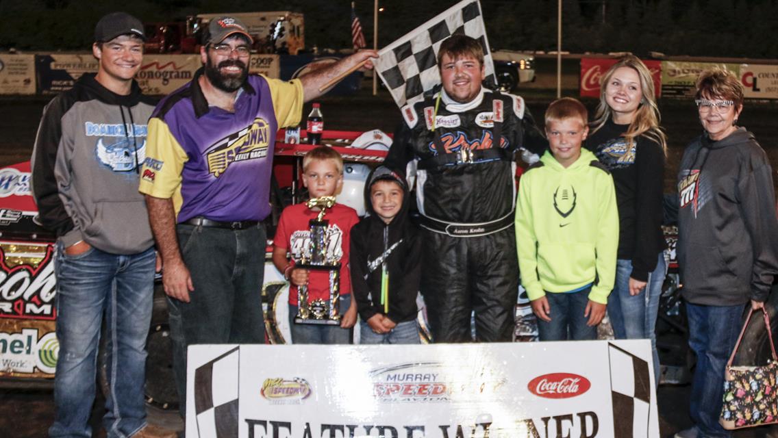 Action at Murray County Speedway
