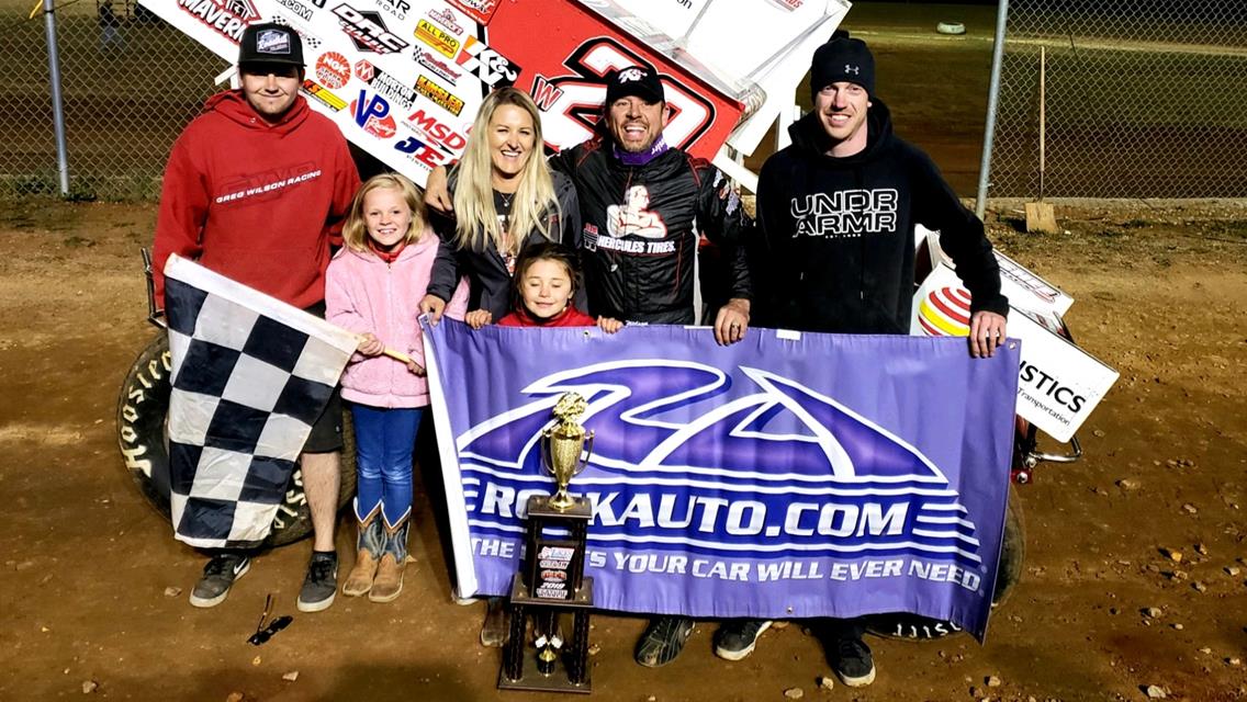 Wilson Outruns the Weather and Wins First Race Since May 2016