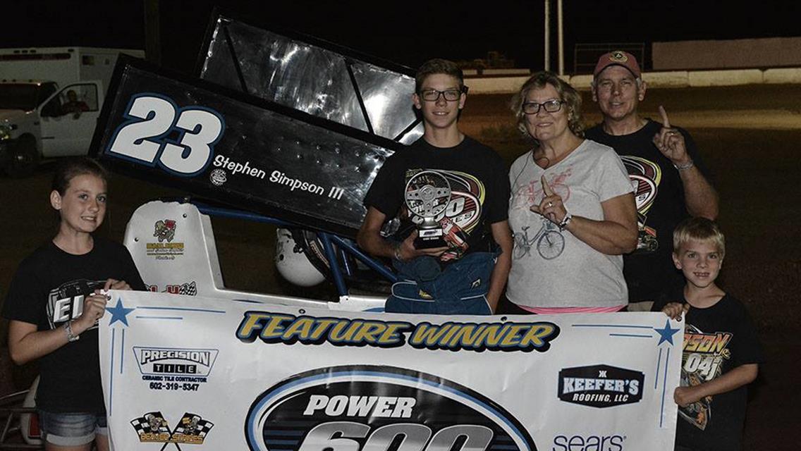 Colton Hardy Sweeps While Stephen Simpson III and Scotty Milan Split Salute to Indy Victories